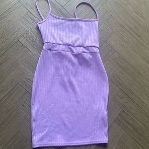 Lilac mini dress